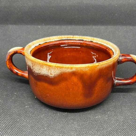Other - Brown Drip Glaze Open Sugar Bowl